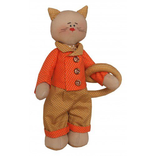 Набор для изготовления текстильной игрушки Ваниль "Cat's Story" C002
