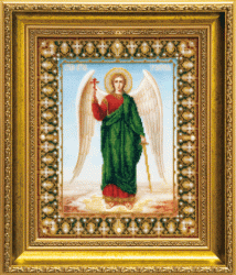 Б-1017 Набор для вышивания бисером Чаривна Мить "Икона Ангел Хранитель"