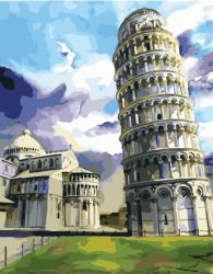 PK 41008 Картина по номерам Paintboy "Пизанская башня"