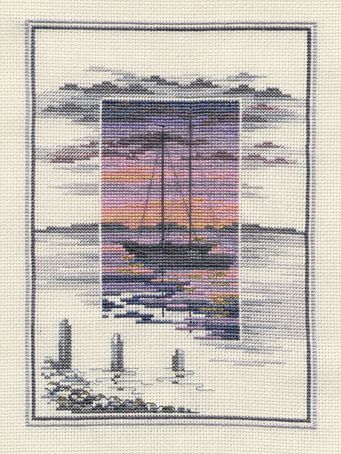Набор для вышивания крестом Derwentwater Designs "Край Уотерса" TWL01