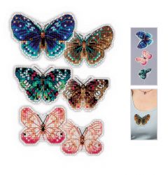 1997АС Набор для вышивания Риолис «Парящие бабочки»