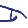Вешалки-плечики, размер 46-48, КОМПЛЕКТ 3 шт., металл/ПВХ, крючки для юбок и бретелей, цвет синий, BRABIX "Стандарт", 601167