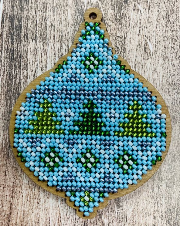 С044-02 Набор для вышивания "Капелька "Оттепель", 9,5х7 см