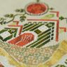 0145-УДА-Н-3Bf Набор для вышивания Owlforest «Улиточные домики. Арбуз»