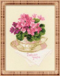 1269 Набор для вышивания Риолис "Открытка. Доброго утра"