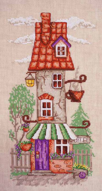 07.004.10 Набор для вышивания Марья Искусница "Кофейный"