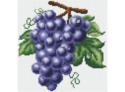 Набор для вышивания крестом Белоснежка "Гроздь винограда" 738-14