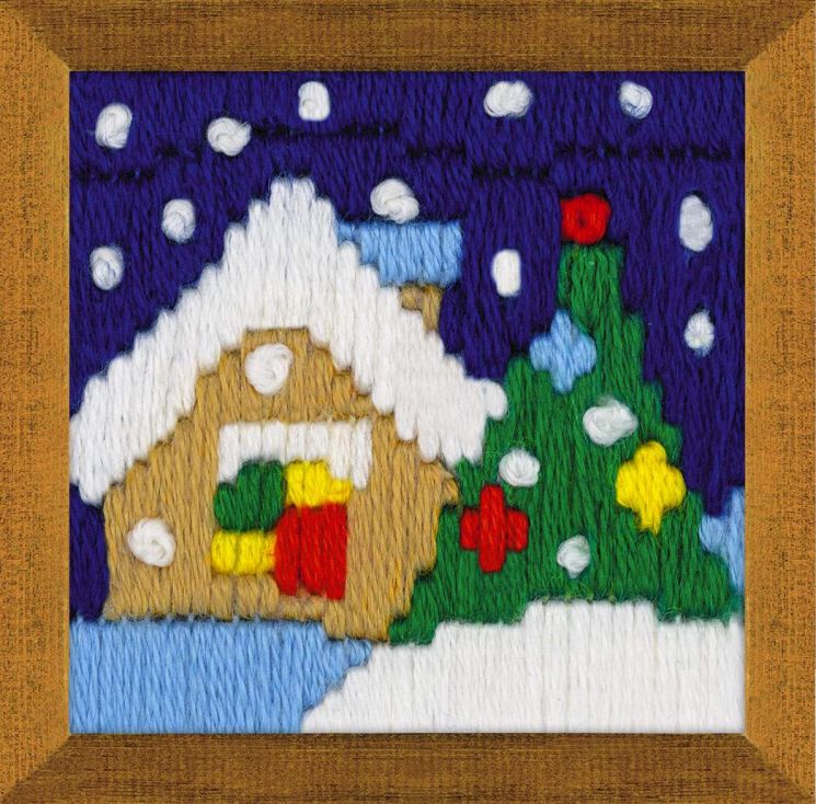 Набор для вышивания Риолис "Новогодний вечер" 1653