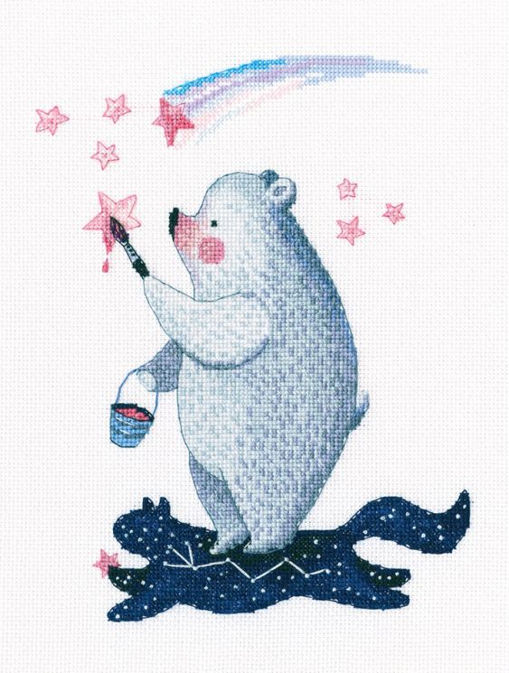 M811 Набор для вышивания РТО "Зажигаем звезды"