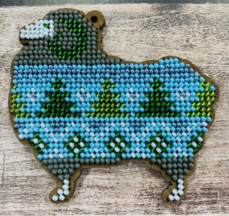 Набор для вышивания "Барашек "Оттепель", 8,5х8, С006-10