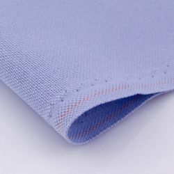 3835/501 Ткань равномерного плетения Zweigart Lugana 25ct, 50х35см, цвет серовато-голубой