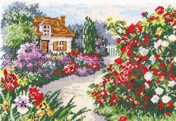 52-03 Набор для вышивания Чудесная игла «Цветущий сад»