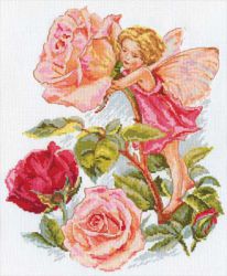 2-07 Набор для вышивания Алиса "Фея розового сада"