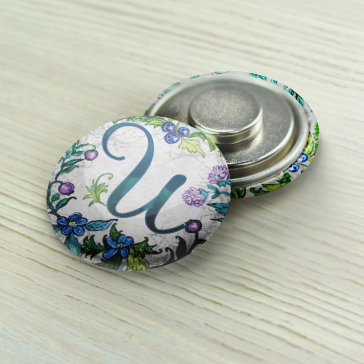 Магнитный держатель «Весенняя азбука» русские буквы Буква «И» Маг-Азб-И