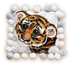 1035 Набор для вышивания Риолис Подушка "Тигренок"