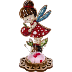 Набор для вышивания бисером по дереву ВОЛШЕБНАЯ  СТРАНА FLK-283, 10*18см