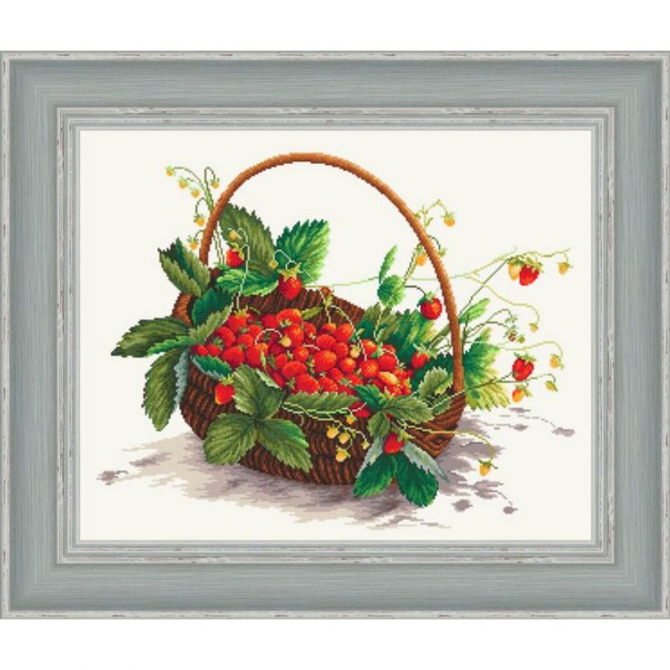 Набор для вышивания Сделано с любовью Н-024 "Земляничная пора", 40х50