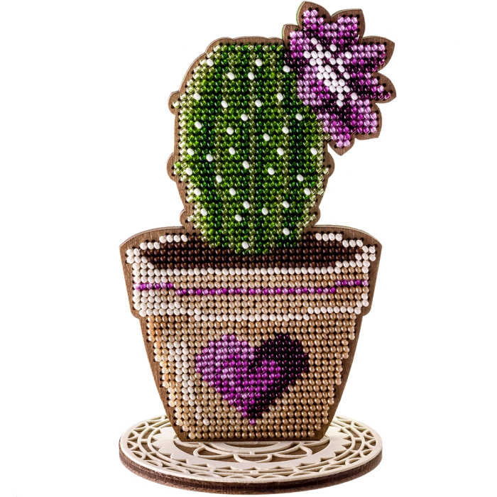 Набор для вышивания бисером по дереву ВОЛШЕБНАЯ СТРАНА FLK-190, 8*13.5см