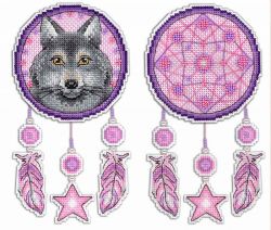 Р-303 Набор для вышивания "Жар-Птица" "Ловец снов. Волк"