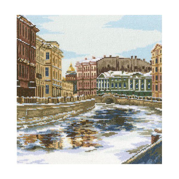 М421 Набор для вышивания РТО " Каналы Петербурга"