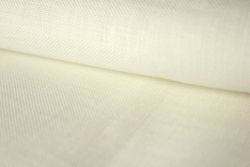 3609/101 Ткань равномерного плетения Zweigart Belfast (100% лен) 32ct, 50х35 цвет молочный