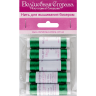 Нить для вышивания бисером ВОЛШЕБНАЯ  СТРАНА FLT-016S. Цвет:"Зеленый", 5шт*100м