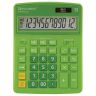 Калькулятор настольный BRAUBERG EXTRA-12-DG (206x155 мм), 12 разрядов, двойное питание, ЗЕЛЕНЫЙ, 250483