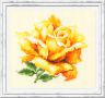 150-005 Набор для вышивания ЧУДЕСНАЯ ИГЛА "Жёлтая роза"