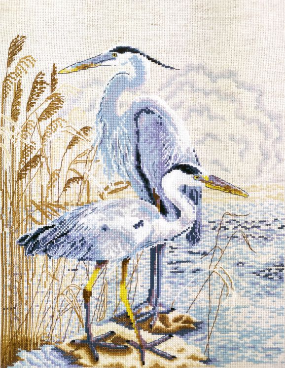 Набор для вышивания Марья Искусница "Цапли" 03.010.22