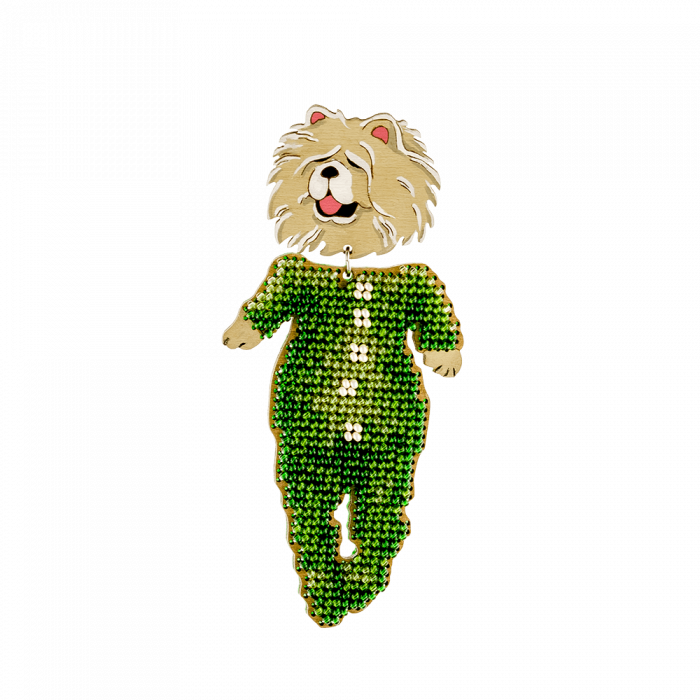 Набор для вышивания бисером по дереву Волшебная страна FLK-053, 5.5*12см