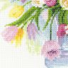 100/008 Набор для вышивания RIOLIS PREMIUM «Акварельные тюльпаны»