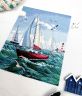 02.012.06 Набор для вышивания Марья Искусница "Яхты"