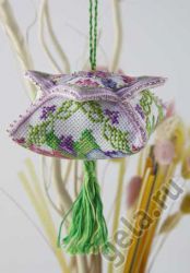 21.002.05 Набор для вышивания Марья Искусница игрушка "Фиалки"